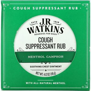 JR Watkins | Original | Menthol Camphor | Relieve Cough | Ointment/Rub | 4.1 oz